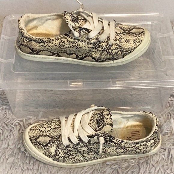 Dunes Sport slip on snakeskin sneakers - Picture 2 of 5